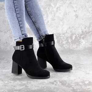 Ботильоны женские Fashion Kramer 2308 40 размер 25,5 см Черный