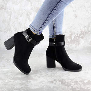 Ботильоны женские Fashion Kramer 2308 40 размер 25,5 см Черный
